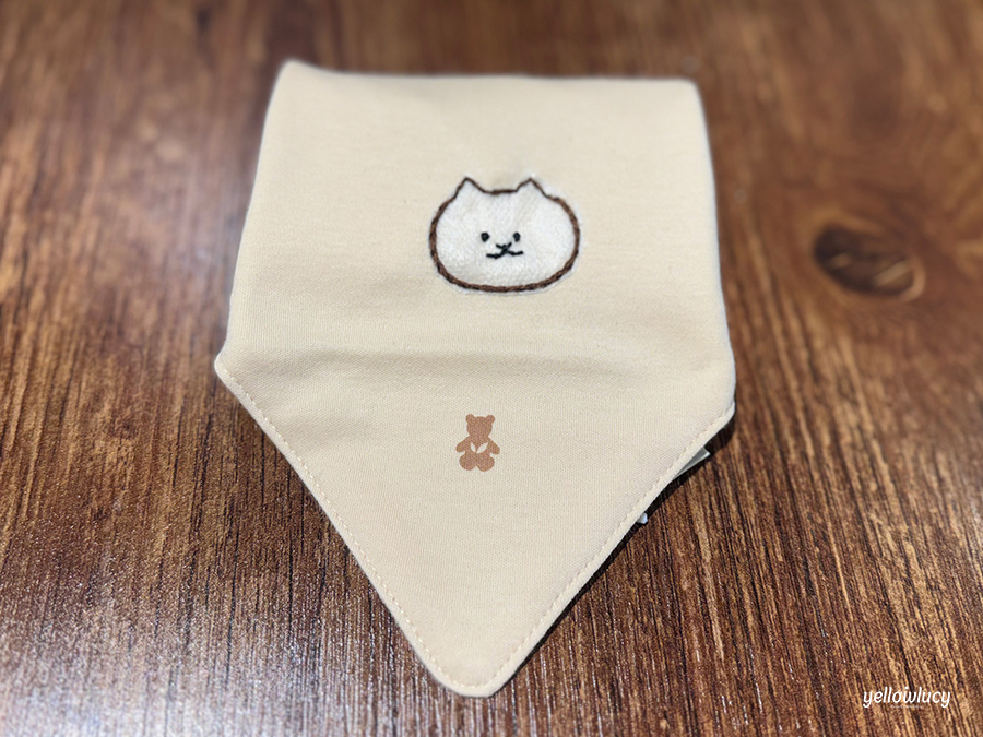 옐로우루시 프랑스자수 신생아 턱받이 자수 카페 수업 사진
